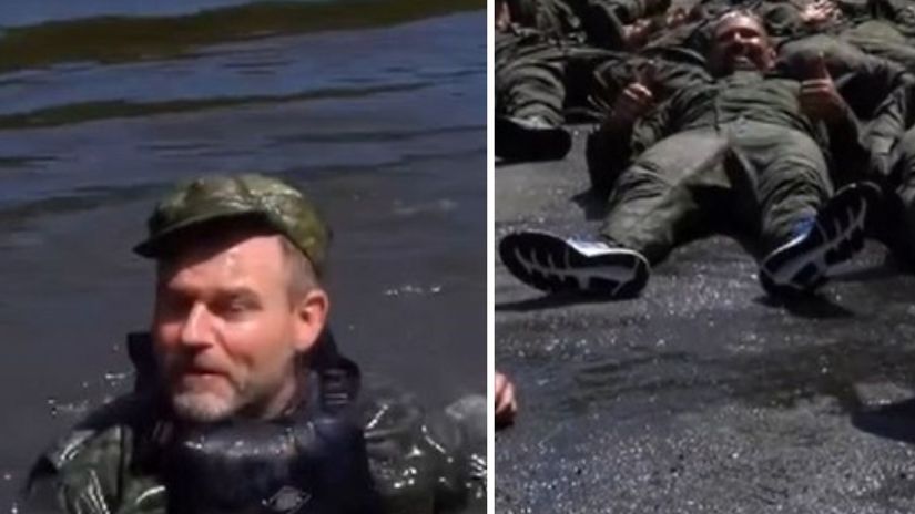 Masaker na hrane unosnosti Ozbrojene sily sa s prezidentom nemaznali Zaverecne dni vycviku NOS