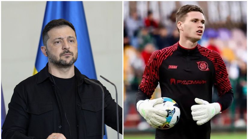 Ak ma Zelenskyj cas sledovat futbal bude sklamany Mlady klenot jeho oblubeneho timu utiekol z treningoveho kempu