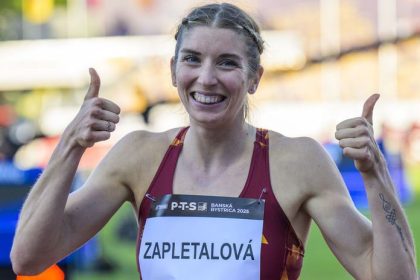 Fantasticka Zapletalova Na Diamantovej lige dosiahla rekord