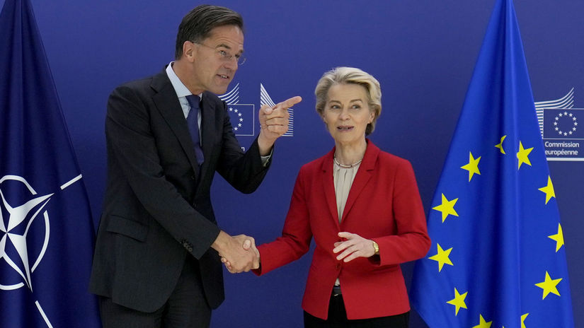 Rutte NATO sa vazne zaobera narusenim GPS signalu lietadla sefky EK