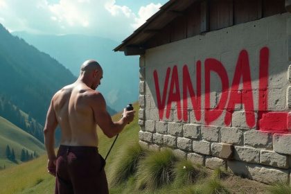 Ego na stene kultura v troskach Celebrity ako vandalmi