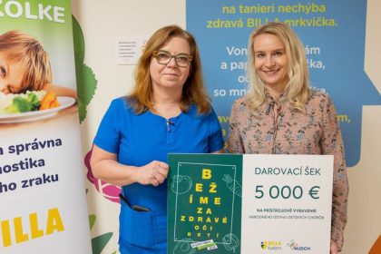 BILLA podporuje zdravy zrak deti na Slovensku