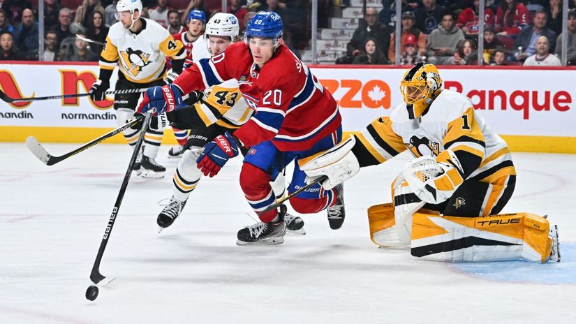 Slafkovsky zaziaril na lade Pittsburghu dalsi Slovak mal viacbodovy vecer