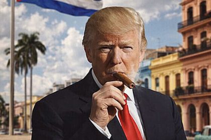 Trump sa oznacil za prezidenta Venezuely Kuba reaguje