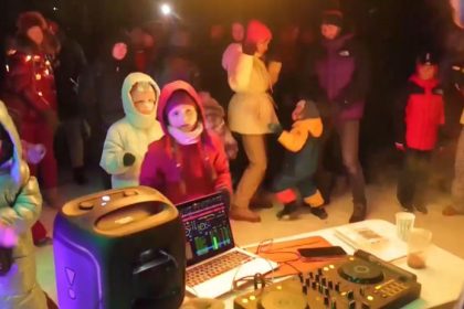 VIDEO Kyjevcani si v mraze zorganizovali party Nemame kurenie alebo mame silu ducha a chut zit