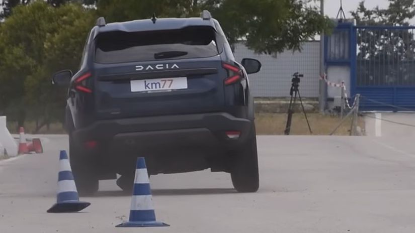 Km77 Dacia Bigster skalam v losom teste Kuzele len tak lietali