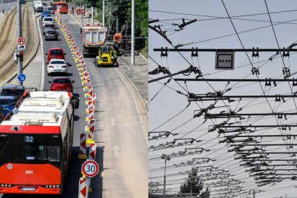 Trolejbusy namiesto kolon Bratislava caka velka zmena v doprave cyklistov vsak nepotesi