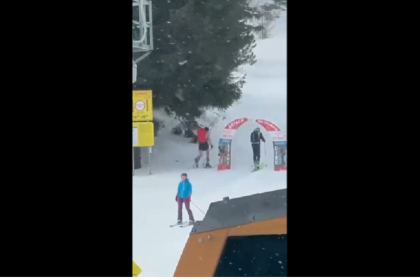 VIDEO Skialpinista v Tatrach prekvapil Takmer nahy zdolaval zasnezenes stitu