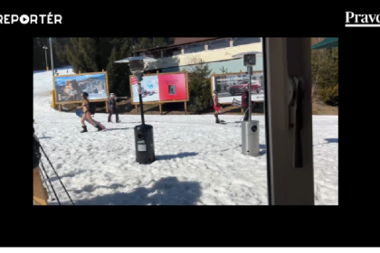VIDEO Takmer nahi snowboardisti sa objavili na Kubinskej holi Takto vyzerala ich exhibicia