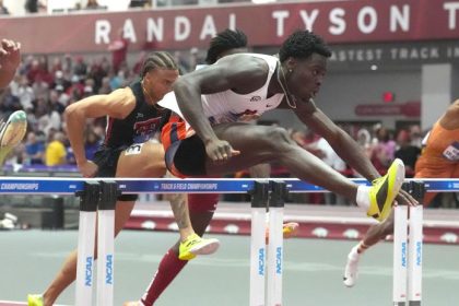 Mladik sokoval atleticky svet 20 rocny student vytvoril svetovy rekord na 110 m cez prekazky