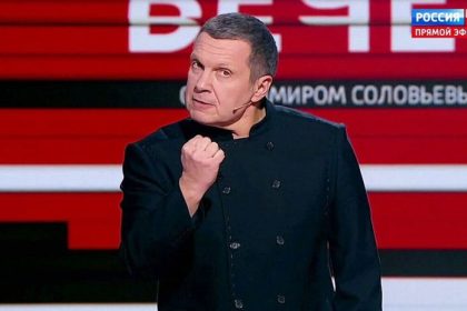 Musi horiet Putinov propagandista ziada Petrohrad o uderu na Europu