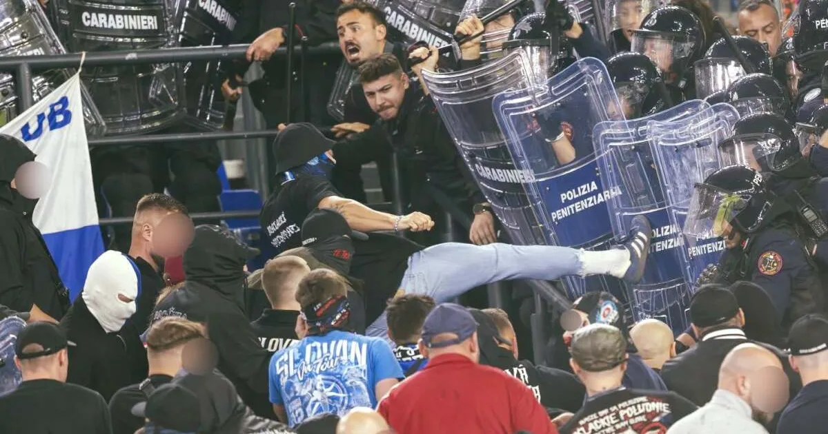 Fanúšička Slovana zažila hrôzu: deti plakali, v zápase s AS Rím vypukla bitka