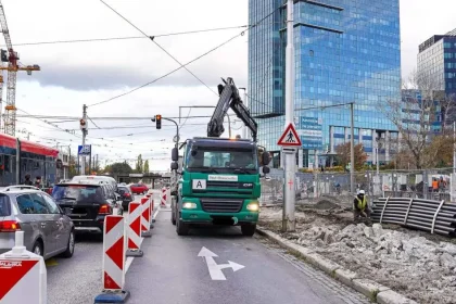 Na Vajnorskej pribudne tretí pruh, chodníky sa zmenia